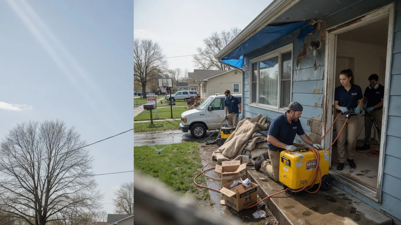 Basement Flood Cleanup in Osgood, IN near me